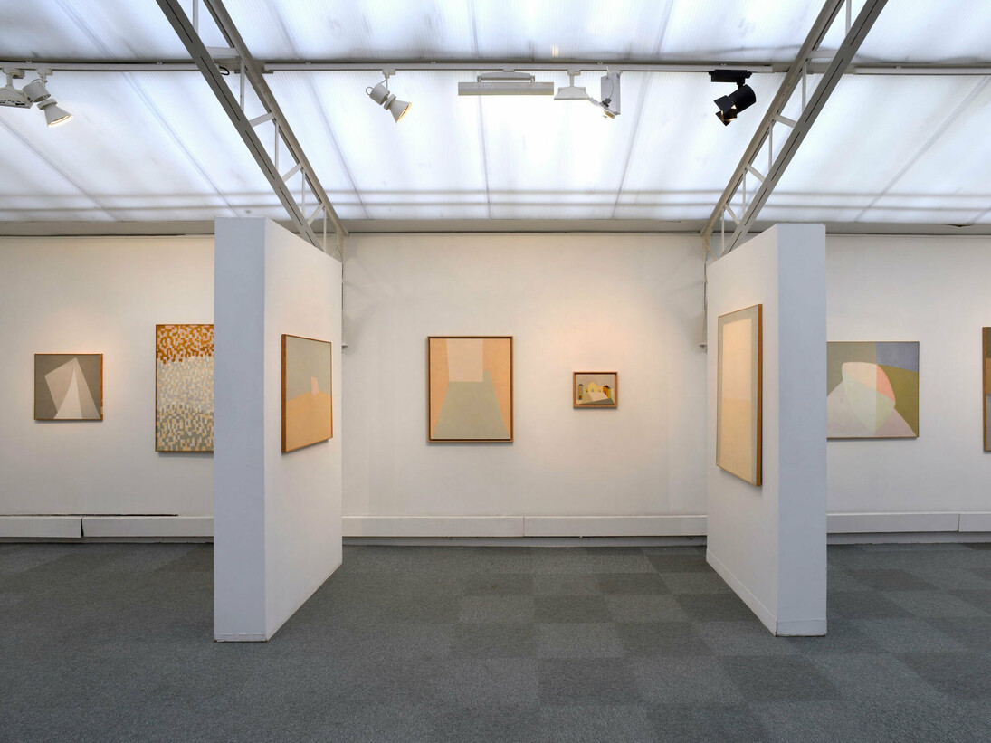 Vera Pagava, Corps Célestes, Exhibition view. Courtesy of Jeanne Bucher Jaeger 