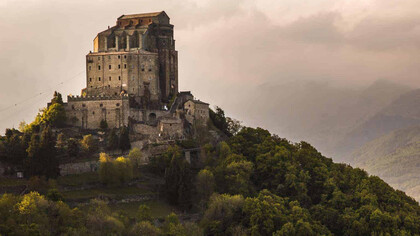 Val di Susa, L’abbazia della Sacra di San Michele, Sant'Ambrogio di Torino (Piemonte, Italia)
