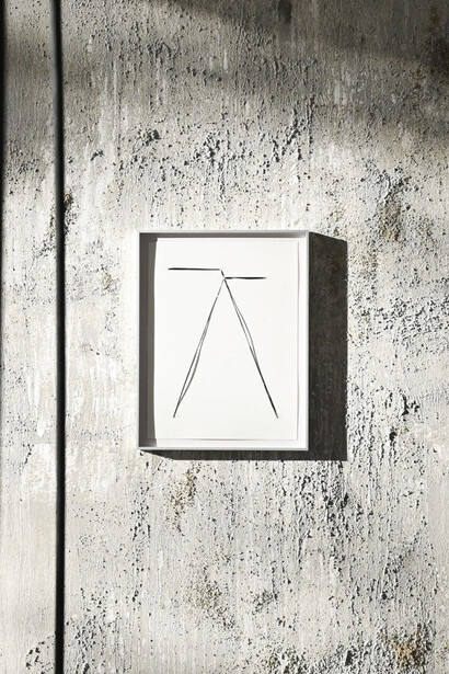 Gonçalo Sena, Folhas fantasma, vista da exposição. Cortesia da Kubikgallery