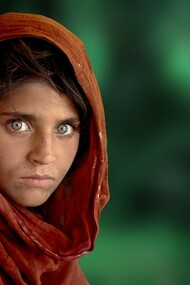 Steve McCurry. A menina afegã. 1984