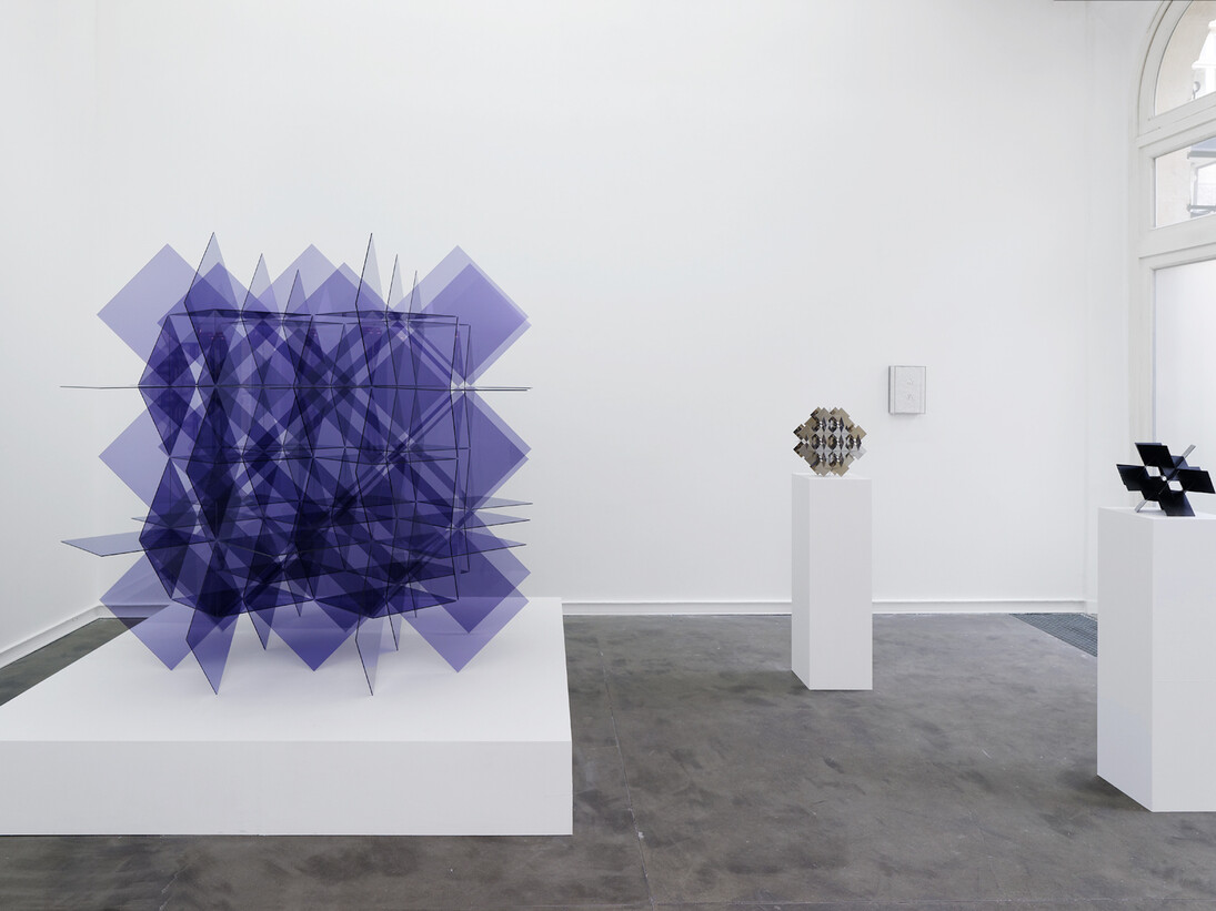 Francisco Sobrino, Exhibition view. Courtesy of Galerie Mitterrand