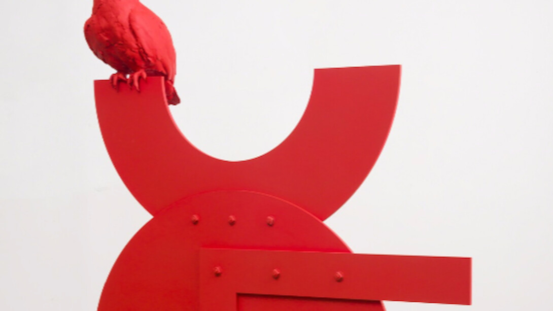 Nathan Mabry, The Nostalgia of the Infinite (Le Cyclope), 2017. Courtesy of Praz-Delavallade