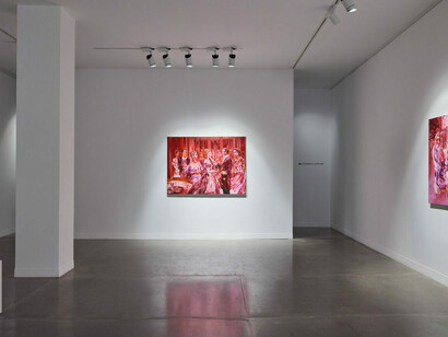Society: Acts I – IV, exhibition view. Courtesy of JD Malat Gallery