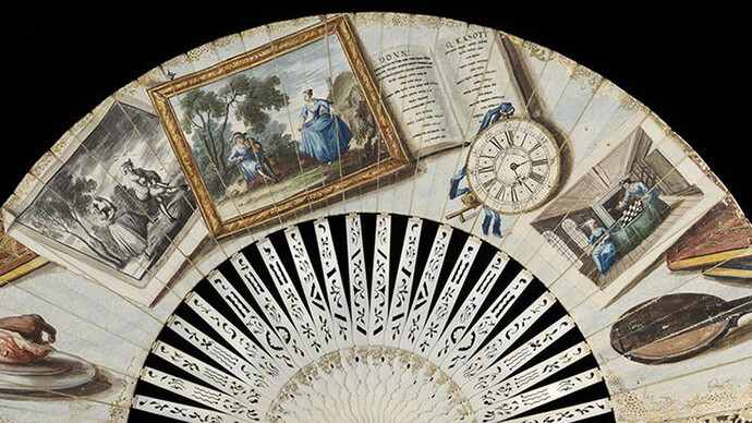 Textiles & Fans. Courtesy of The Fitzwilliam Museum