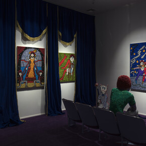 Benjamin Cabral. Soliloquy For Past Futures, installation view. Courtesy of Steve Turner