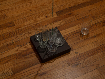 Pam Virada, Silvering the sky, exhibition view. Courtesy of 47 Canal Gallery