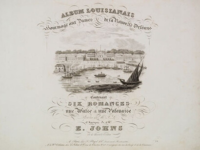 New Orleans Medley: Sounds of the City. Courtesy of The Historic New Orleans Collection