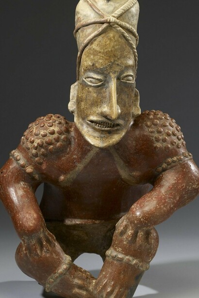 Estatuilla hallada en Jalisco, México, 100 a.C.