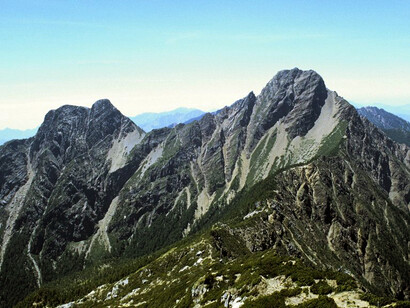 Yushan (Jade Mountain) in Taiwan, the highest peak on the island