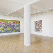 Sophia Loeb, O manifesto da luz antes do amanhecer, exhibition view. Courtesy of Pippy Houldsworth Gallery 