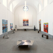 Jordan Watson, Easier to breathe, exhibition view. Courtesy of Robilant+Voena