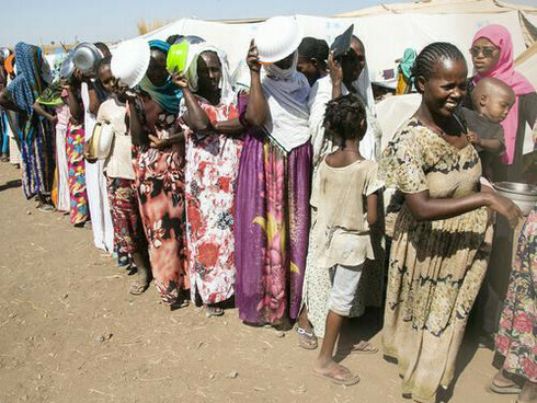 Environ 4,5 millions d'une population de 6 millions de personnes ont un besoin immédiat d'aide humanitaire
