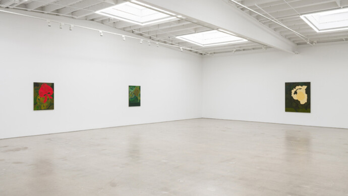 Randy Wray, Hothouse, exhibition view. Courtesy of Karma Gallery