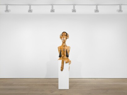 Tau Lewis, The ways of the underworld are perfect, exhibition view. Courtesy of Sadie Coles HQ Gallery