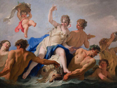 Sebastiano Ricci, Il trionfo di Venere. Cortesía del Palazzo Braschi 