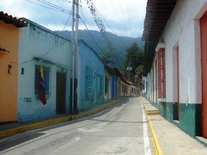 Chuao, Venezuela. Calles del pueblo