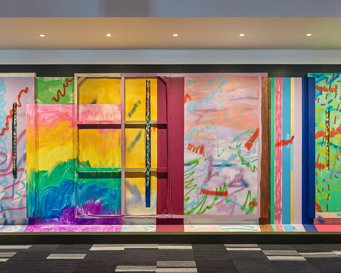 Sarah Cain. Courtesy of Aspen Art Museum