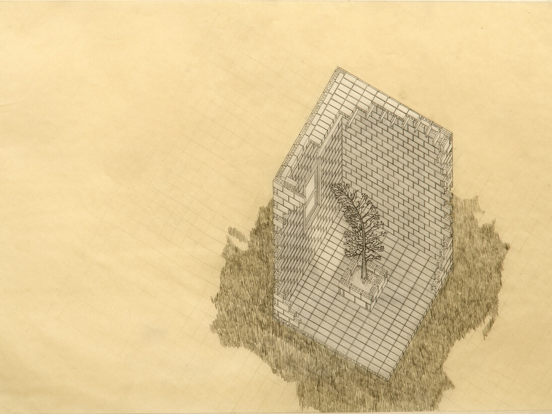 Allan Wexler, Tree-window about 1979 cropped 