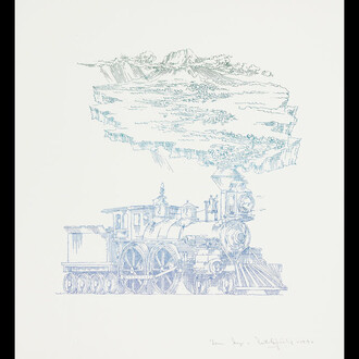 A Lithographic Suite by William Crutchfield. Courtesy of Norton Simon Museum