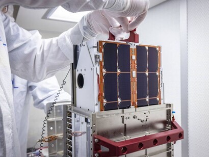 LICIA è inserito nel contenitore che proteggerà durante il lungo viaggio © NASA/Johns Hopkins University Applied Physics Laboratory