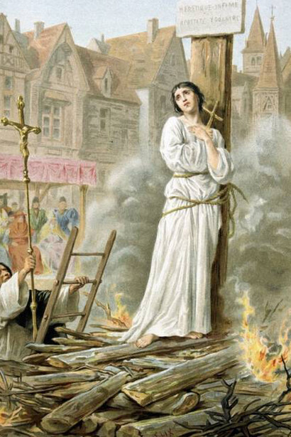 Giovanna D'Arco condannata a morte