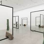 Alicja Kwade, Dusty die, exhibition view. Courtesy of M-Museum Leuven