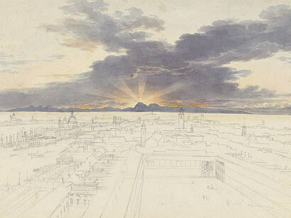 Masterworks of Architectural Drawing. Courtesy of Albertina Museum
