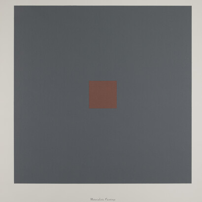 Materialistic paintings, 2018
% 97,5 Zn %2,5 Cu (1 Cent American Dollar, 1 Cent)
Hahnemühle mould-made print making paper
76 x 82 cm