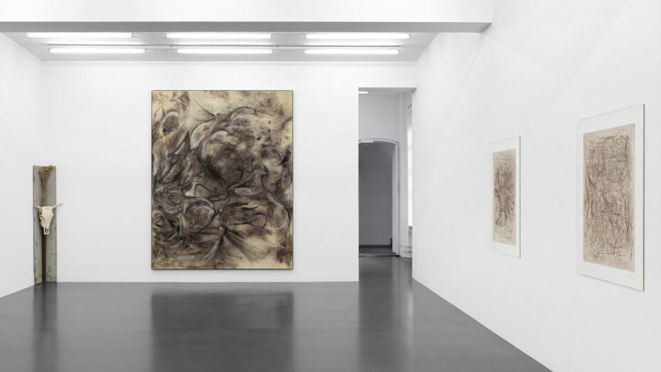 Emit Remmus, Fire walk with me, exhibition view. Courtesy of Sies + Höke Galerie