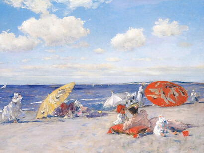 William Merritt, Chase At the Seaside, 1892