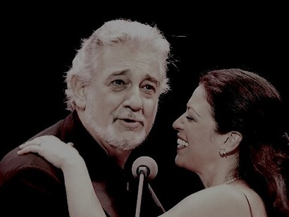 Con Plácido Domingo en Costa Rica 