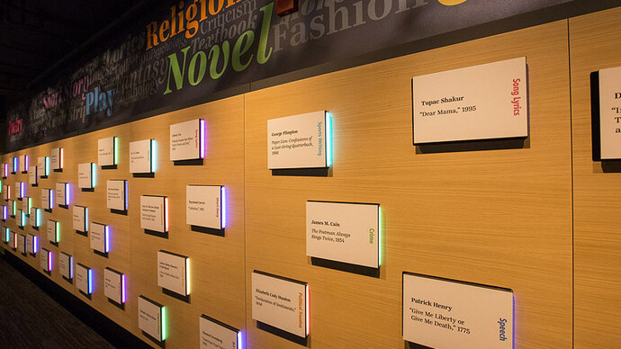 A Nation of Writers. Courtesy of American Writers Museum