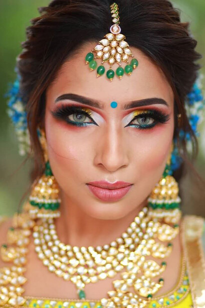 Bridal makeup by Kannan Raajamanickam