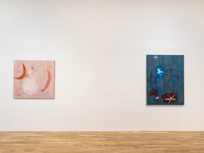 Clare Grill, Parlance, exhibition view. Courtesy of Derek Eller Gallery