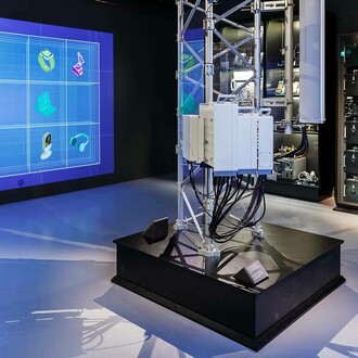 Subject: hello, exhibition view. Courtesy of Tekniska Museet