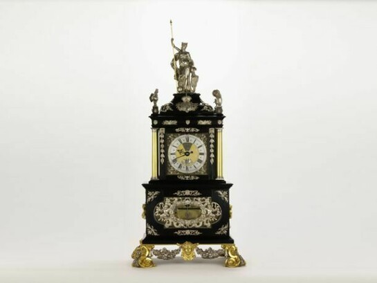 A year-going table clock, ‘The Mostyn’. Made by Thomas Tompion, London, England, c. 1690. © The Trustees of the British Museum