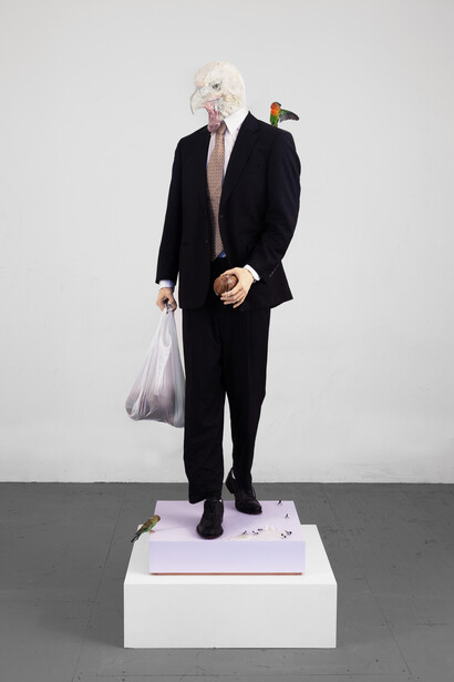 Man 2, 2014, Photo by Lance Brewer, © David Altmejd, Image courtesy of Andrea Rosen Gallery, New York
