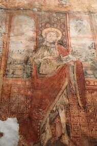 Painel dedicado a São João Baptista na Capela do Santo Cristo 
