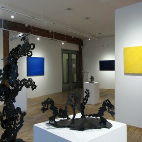 Examining Movement & Gestures, Exhibition view. Courtesy of Carter Burden Gallery