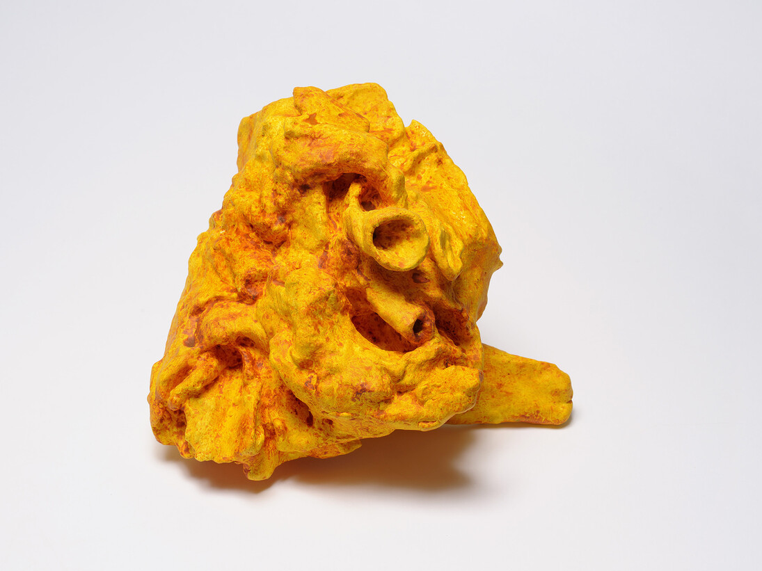 Maggi Hambling, Aftermath (Victim II), bronze primed and hand coloured, h18 x w25 x d24 cm, Copyright Maggi Hambling, Photograph by Douglas Atfield