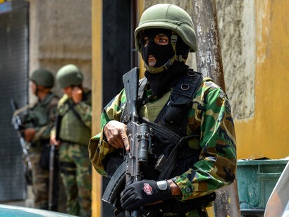 El ejército patrullando las calles venezolanas ante la falta de seguridad