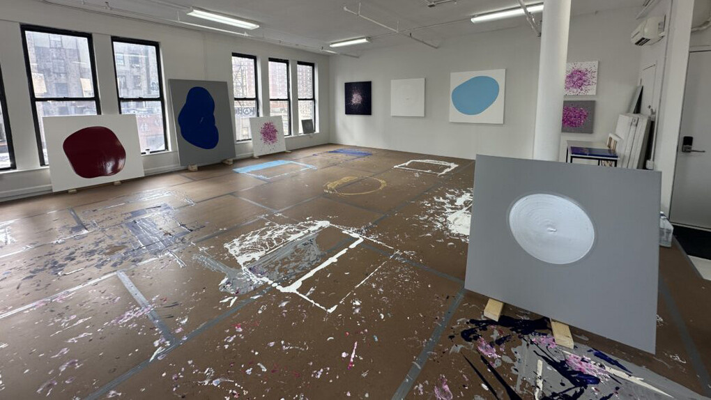 Ed Cohen, Calm madness, exhibition view. Courtesy of Winston Wächter Fine Art
