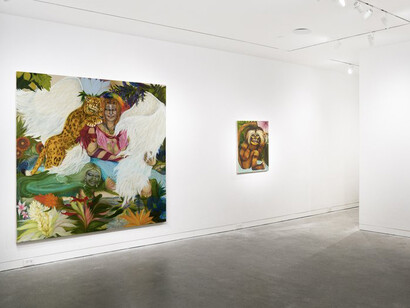 Lydia Maria Pfeffer, a loving kind of dream, exhibition view. Courtesy of Lydia Maria Pfeffer