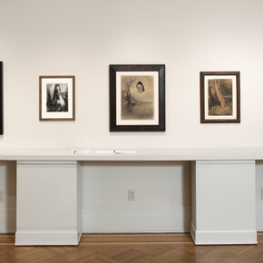 Odilon Redon and Pierre Bonnard at Jill Newhouse Gallery, installation view. Courtesy of Jill Newhouse Gallery