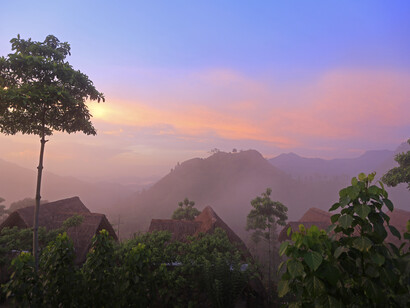 Mysterious mountain views from Ella Resort