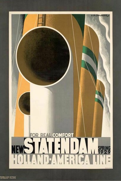 New Statendam, manifesto navale
