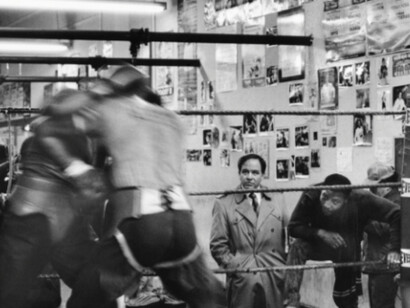 It was two flights up.....The Times Square Boxing Gym. Courtesy of Soho Photo Gallery