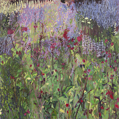 Emma Itzstein, Wildflowers motionless in the sun, 2026. Courtesy of Olsen Gallery