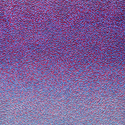 Robert Sagerman, 20,576 (Passage through a strait) (detail), 2026. Courtesy of Cris Worley Fine Arts 