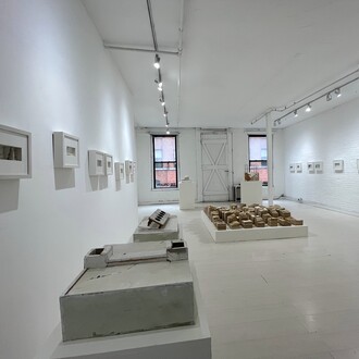 Installation View, Alberto Alejandro Rodríguez, Space: Past and Present. Courtesy of 532 Gallery
